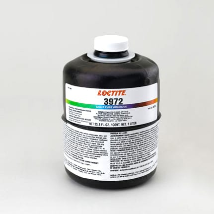 漢高樂(lè)泰 3972光固化醫(yī)療器械粘合劑 透明 1升 瓶裝